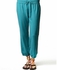 Miss-Chie-Vous Blue Drawstring Fashion Joggers Pant For Women