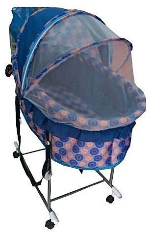 Grace Land New Born Infant-Baby- Toddler Crib- Bed Cot Bassinet With Mosquito Net