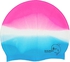 Dolphin Silicone Swimming Cap Waterproof For Kids & Adults - Multicolour