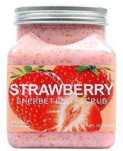 Fruit Of The Wokali Strawberry Sherbet Body Scrub 500ml