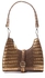 Ice Club Fashionable Leather Shoulder Bag - Gold