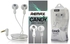 Remax RM-301 - Candy In-ear Headphone with Mic WHITE
