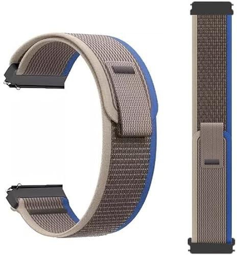 22mm Nylon Band Strap Handles Compatible with Huawei GT3 46 - GT2 46 - GT2 Pro GT1 46, Braided Nylon Adjustable Woven Sport Band Black