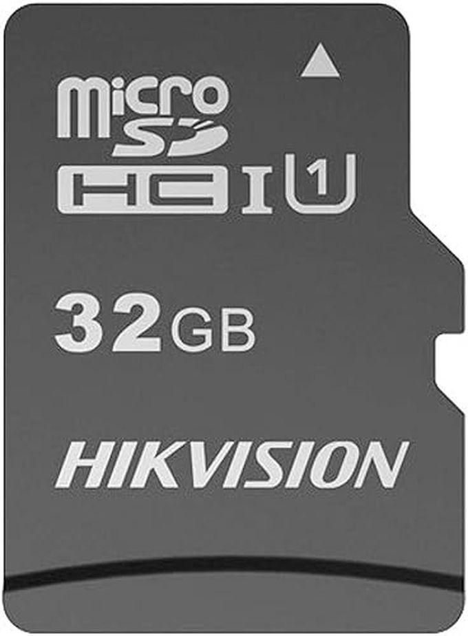 HIKVISION 32GB Micro SD (TF), Flash Memory Card, High Speed, Class 10 SDXC, 92MB / S Speed, With Free SD Adapter, Designed For Android Smartphones, Tablets And Other Compatible Devices