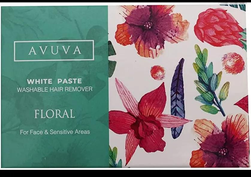Avuva | White Paste Hair Removal Floral | 100gm