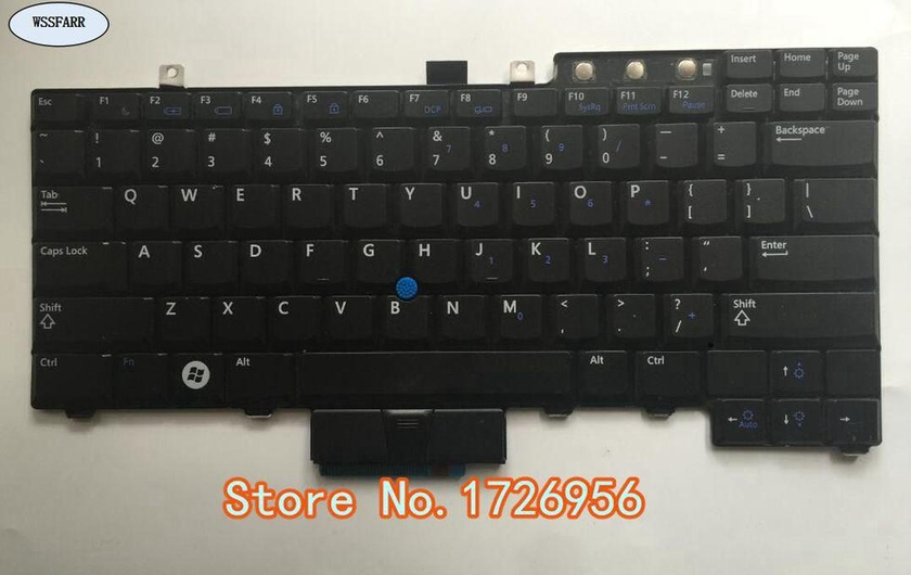 Genuine Lapkeyboard For E6400 E6410 E6500 E6510