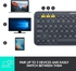 Logitech K380 Pebble Multi-Device Bluetooth Keyboard – Windows, Mac, Chrome OS, Android, iPad, iPhone, Apple TV Compatible