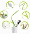 Touch Sensitive LED Desk Lamp  -  LIGHT GREEN - Dimmable USB Table Light with Sapling Pen Holder