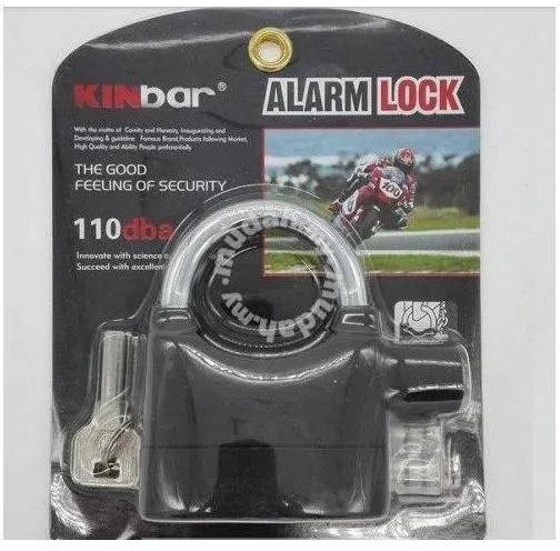 Kinbar High Quality Alarm Lock Siren Padlock