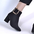 Lile Ankle Boots R-7 Suede - Black