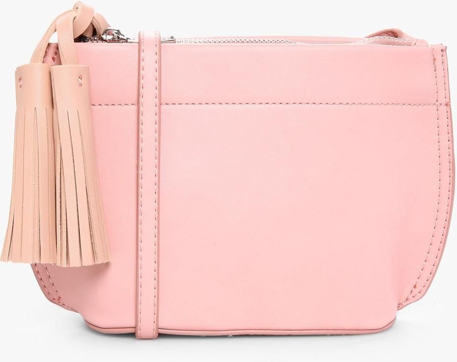 Pale Pink Churri Cross-Body Bag
