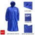 QUAT Raincoat Q52 Basic Raincoat - Poncho (BLUE)