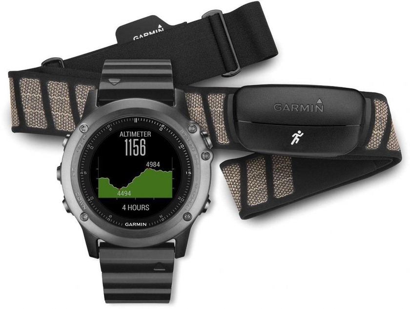 Garmin Fenix 3 Sapphire Multisport Training GPS Watch Bundle with HRM-RUN Heart Rate Monitor