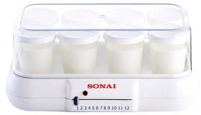 Set Of 8 Cups Yogurt Maker 10.0 W MAR-1008 White/Clear