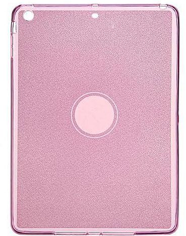 Universal YUNAI New 9.7inch Tablet Case Silicon Shockproof Cover Case For IPad 5 Air Shining Glitter Translucent Pink