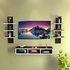 Furnifry Wooden TV Entertainment Unit/TV Cabinet for Wall/Wall Set Top Box Shelf Stand/Wall Mounted TV Stand/Set Top Box Holder for Home/Living Room/Bedroom Ideal for TV Upto 42" (Wenge)