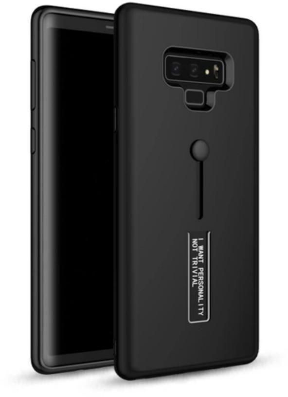 Back Cover with holder for Samsung Galaxy Note 9 , Black