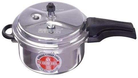 Saral High Quality Aluminum Pressure Cooker-Explosion Proof 7.5 litres