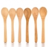 A Set Of Wooden Spoons, The Size Of A Tea Spoon, 6 Pieces