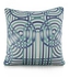 Simple Jacquard Designed Cushion Cover Multicolour 45x45centimeter
