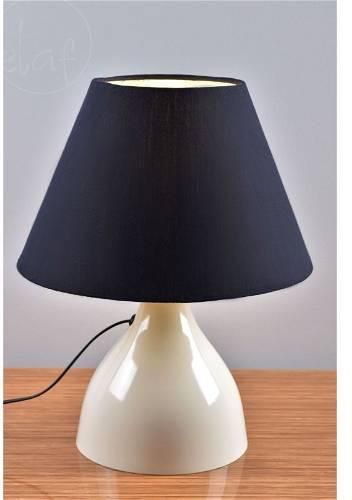 Naomi Table Lamp, Black / White - BLK225