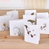 Generic 5 Pcs Creative Classical Chinese Style Creative Greeting Card Birthday Card Diy Folding Blessing Card No Paper Envelope, Random Style Delivery