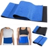 Exercise Waist Slimming Belt - 25CmX100Cm - Blue