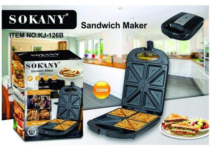 Sokany Non Stick Bread Sandwich Maker & Toaster 4 Slice
