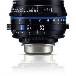 Zeiss CP.3 XD 25mm T2.1 Compact Prime Lens (PL Mount, Meters)