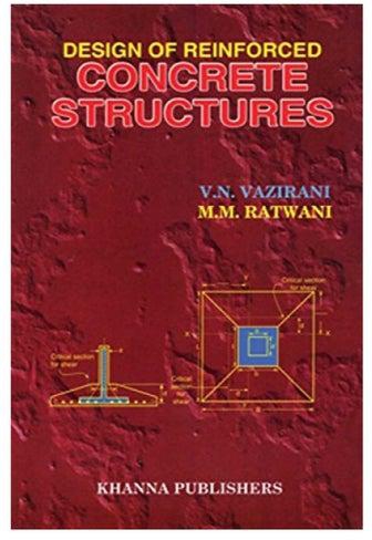 Design Of Reinforced Concrete Structures Paperback English by V.N. Vazirani - 2008