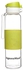 Signoraware Aqua Flip Top Glass Water Bottle, 550ml/24mm, Green