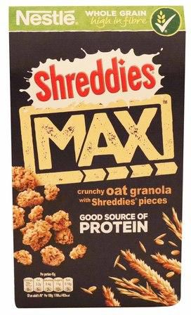 Nestle Shreddies Crunchy Oats Granola 400 G
