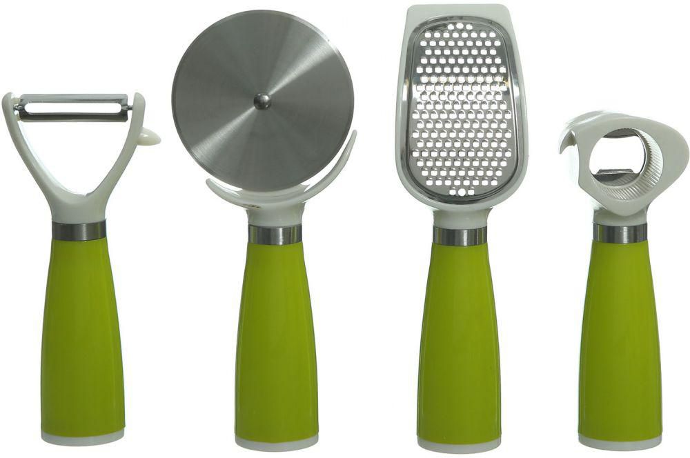 Can & Bottle Opener Set 7 Pieces - Green