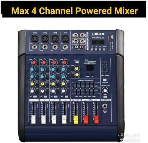 4 CHANNEL POWERED MIXER