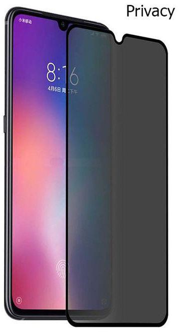 Privacy Screen Protector Full Curve For Oppo A17k & Oppo A55 5G & Oppo A56s & Oppo A56 5G & Oppo A54s & Oppo A16s - 0 - Black