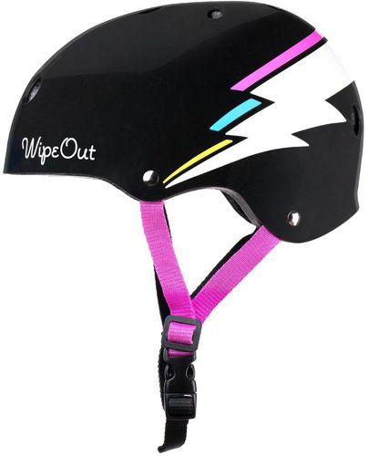 Wipeout Dry Erase Helmet Black Bolt