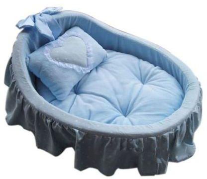 Princess Cute Pink/Blue Pet Dog Cat Sofa Bed/House M,L 