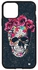 غطاء حماية واقٍ لهاتف أبل آيفون 13 برو ماكس Skull With Roses