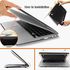 Laptop Cover For MacBook Air 13 inch 2021 2020 2019 2018 Release A2337 M1 A2179 A1932 Retina Display with Touch ID, Protective Plastic Hard Shell Case Cover (Air13" A1932/A2179/A2337,matte black)