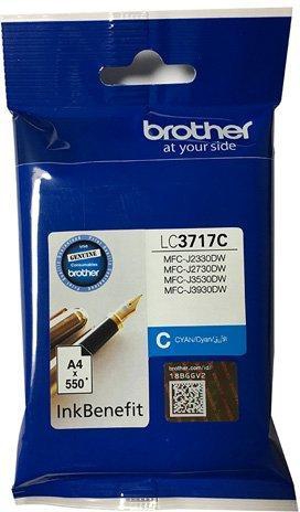 BROTHER Cyan Ink Cartridge For Brother Printer, yield is 550 Pages