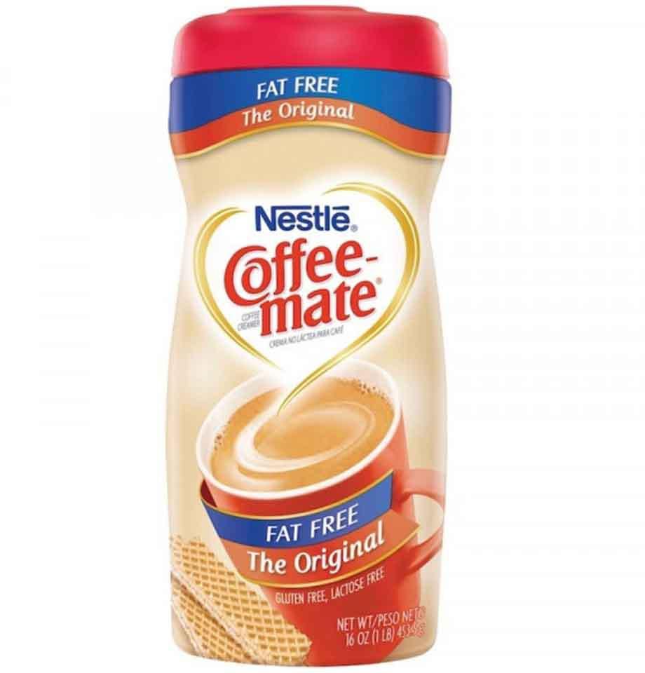 Nestle Coffee Mate Fat Free Coffee Creamer - 453.5 gm