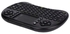 2.4Ghz Mini Wireless Keyboard Mouse For Smart TV PC Laptop Tablet -Black