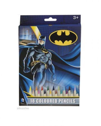 General Batman Coloring Pencils Set - 18 Pcs