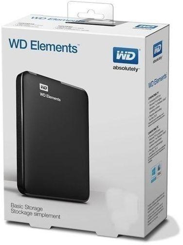 WD (Western Digital) 500GB External Hard Disk Drive with Cable
