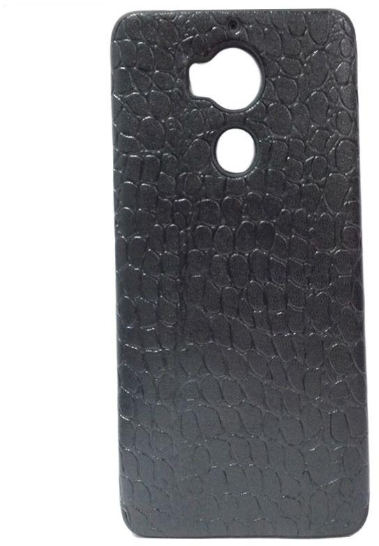 Generic Back Cover For INFINIX Zero 4 Plus (X602) - Black With Leather Finish