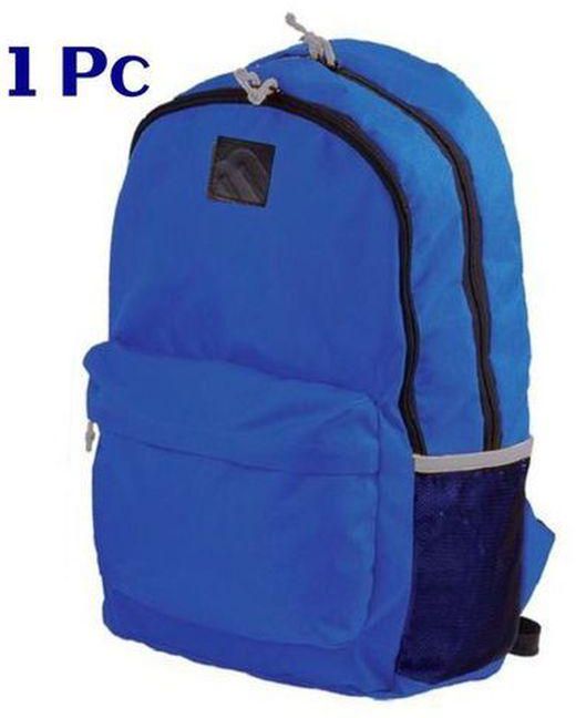 Mintra Polyester School Backpack For Unisex - Blue