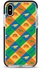 Protective Case Cover For Apple iPhone X/XS Dino Checker Full Print
