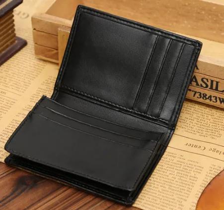 Card Holder Business Card Holder Card Holder Document Bag Leather Men's Card Holder Wallet Plain Weave Fashion Credit