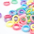Taha Offer Small Elastic Hair Ties Color Light Multi 20 Pieces