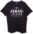 Armani Jeans Men T shirt Medium Black Black Medium